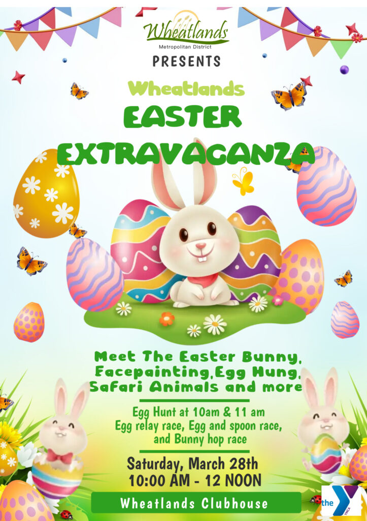 flyer for Easter Extravaganza March 28th
